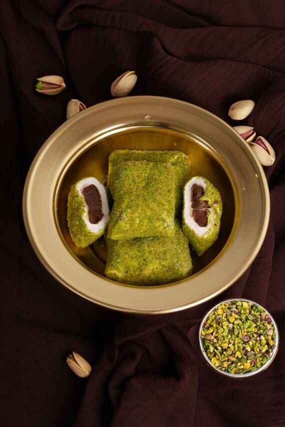 Çikolatalı Fıstıklı Lokum - 1