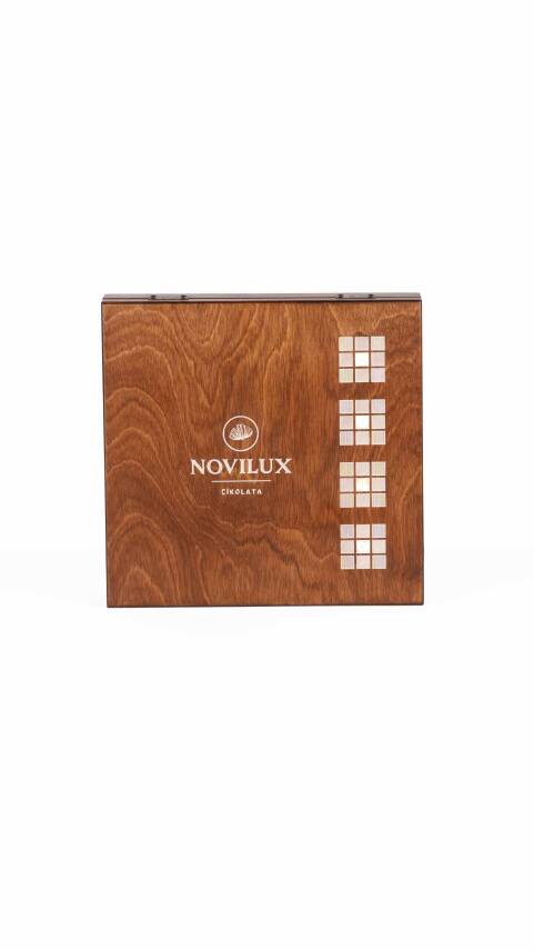 Hediyelik Ahşap Mozaik Desenli Kutu | 1.080 gr - 1