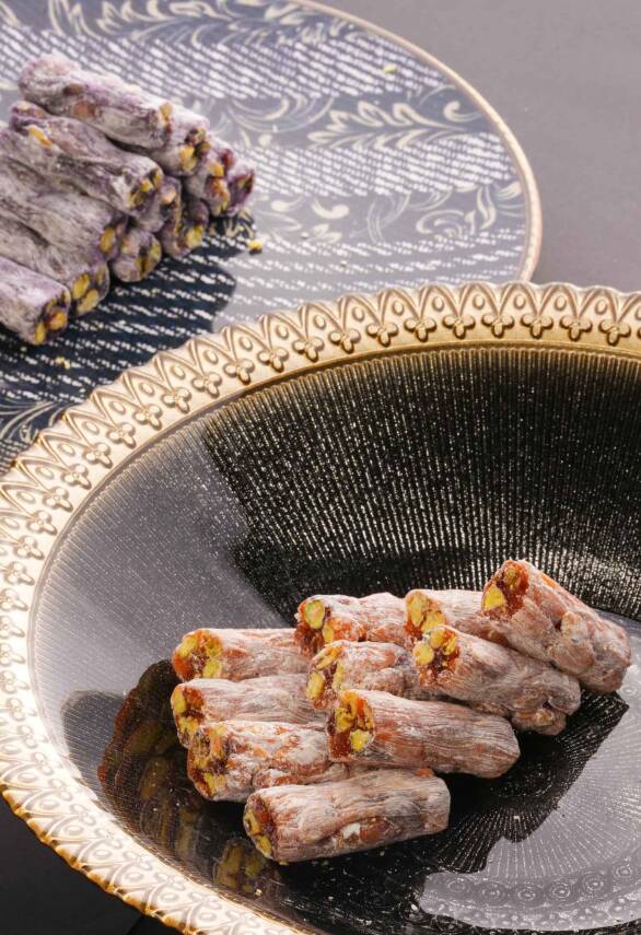 Antep Fıstıklı Portakallı Fitil Lokum | 1.000 gr - 3