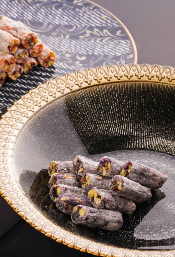 Antep Fıstıklı Frambuazlı Fitil Lokum | 1.000 gr - 2