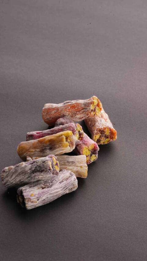 Antep Fıstıklı Frambuazlı Fitil Lokum | 1.000 gr - 3