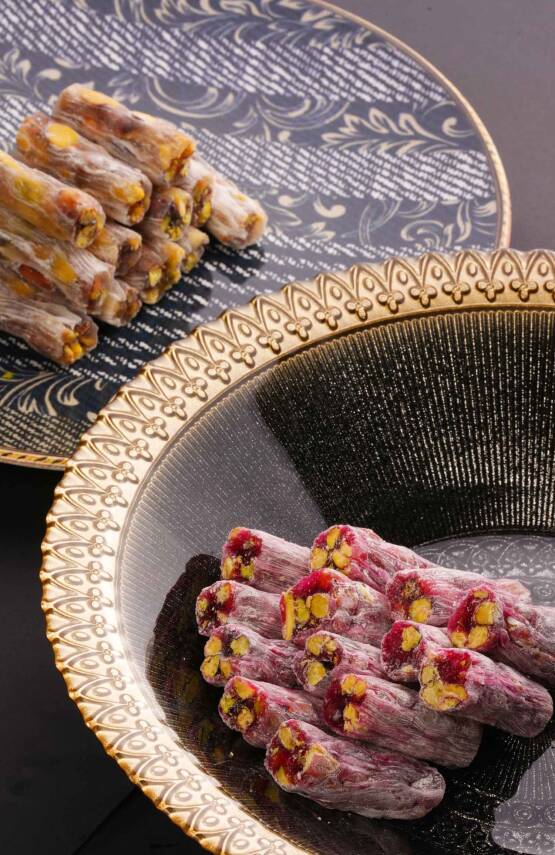 Antep Fıstıklı Narlı Fitil Lokum | 1.000 gr - 4